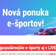 Tri najpopulárnejšie e-športy aj v LIVE