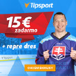 Tipsport súťaž o lístky na MS, dresy a Nety
